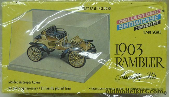 Renwal 1/48 1903 Rambler Collectors Showcase Series, 133-79 plastic model kit